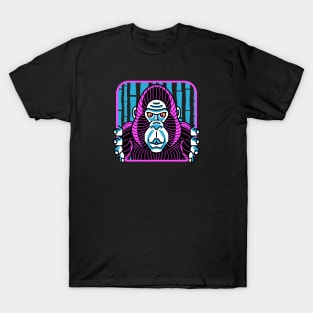 Psychedelic Gorilla T-Shirt